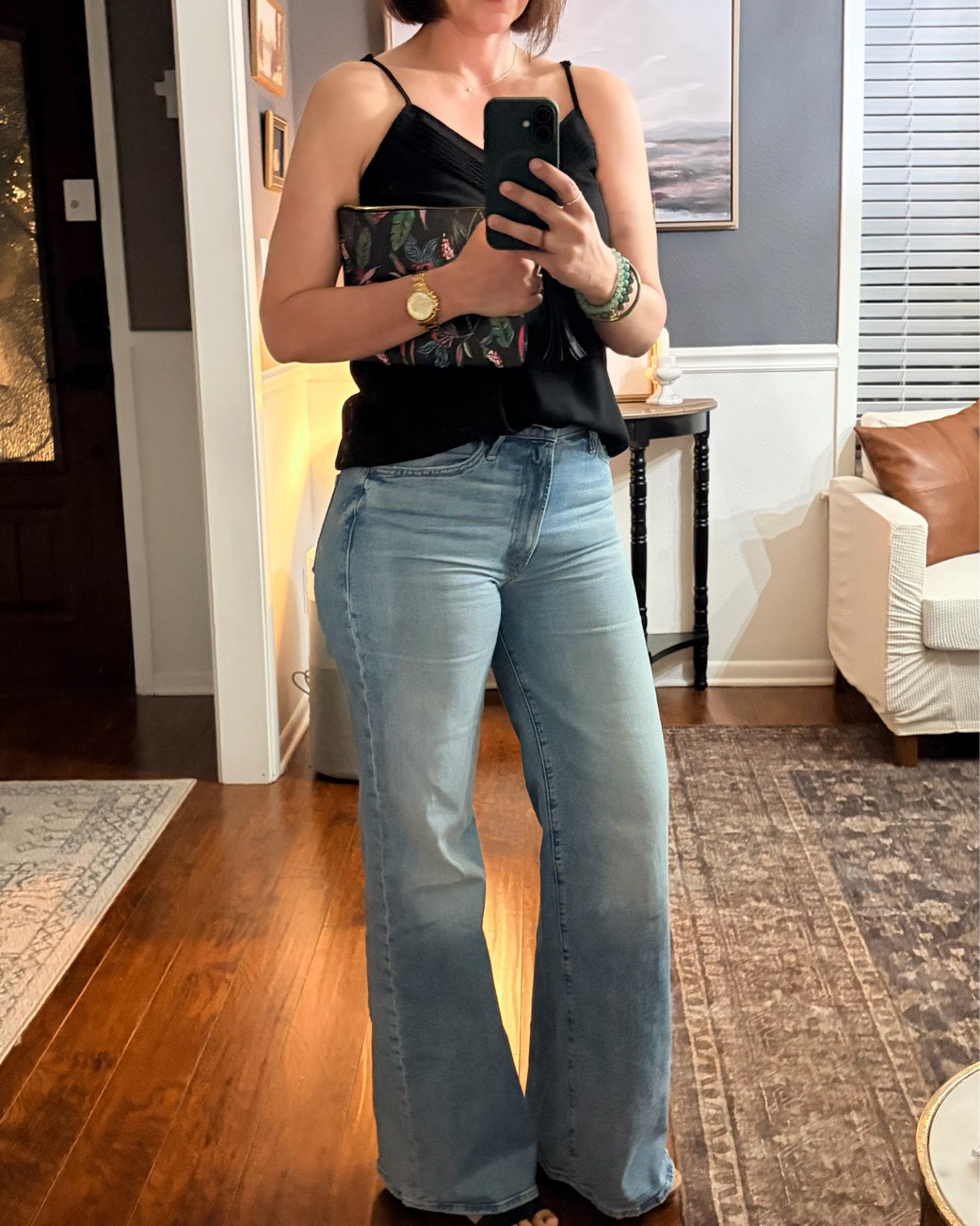 Most flattering jeans 
#over45

#LTKootd #LTKgrwm #LTKmomlife