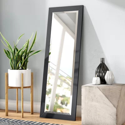 Beveled Black Wall Mirror | Wayfair North America