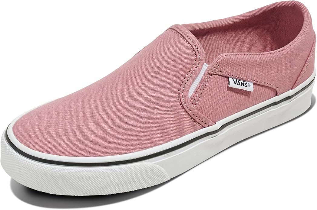 Vans Women's Asher Adult Low Top Sneakers | Amazon (US)