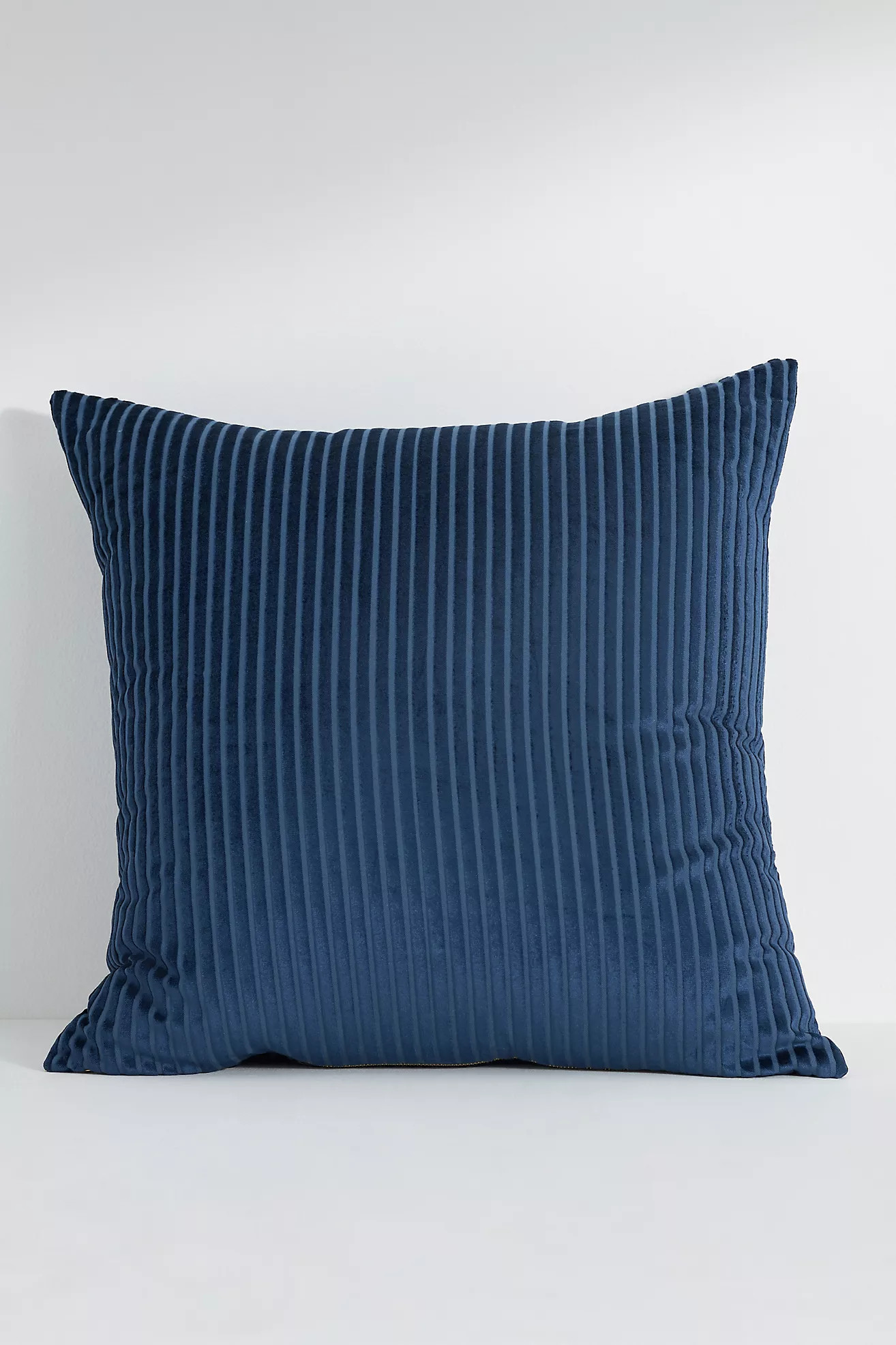 Fiora Ribbed Velvet Pillow | Anthropologie (US)