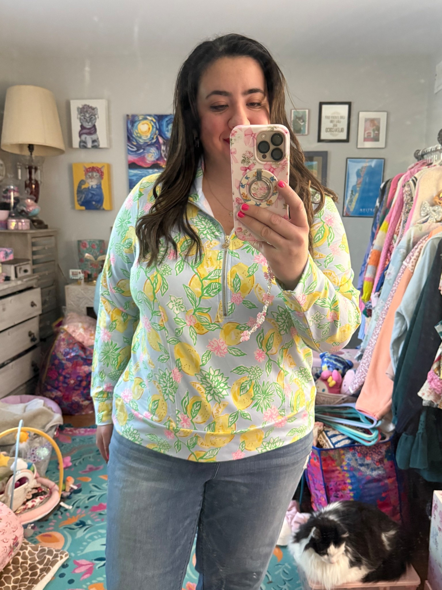 Lilly Pulitzer lemon print popover 🍋 

#LTKMidsize #LTKSeasonal