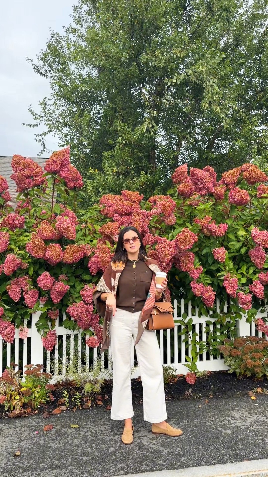 Fall outfit in Cape Cod! 🍂🤎🏡