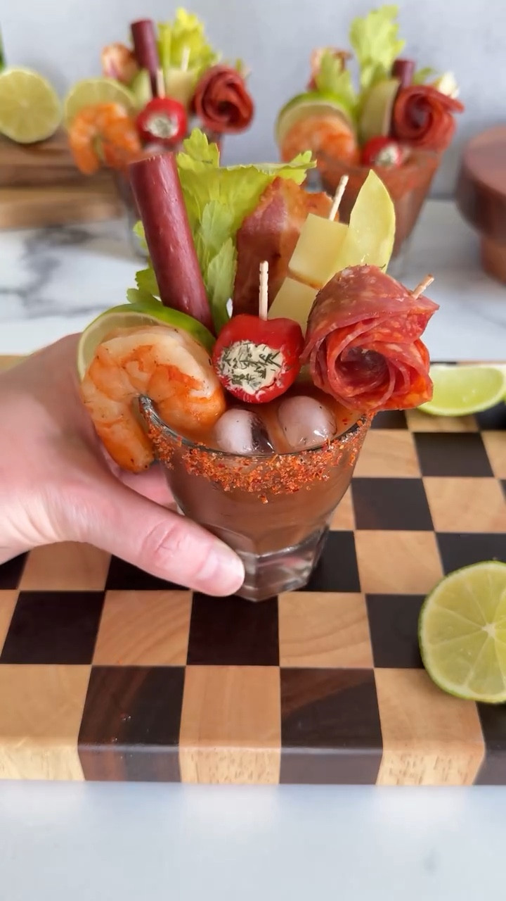 Why aren’t we making mini Bloody Marys? Sometimes a pint glass is too much. Can a girl get a mini with some snacks?!? Perfect for game day or Galentine’s. Who’s with me?!?

Like this video & comment MARY (does not need to be all caps) and I’ll DM you the link for the supplies needed to recreate this Mini Mary.

What’s your go-to Bloody Mary snack?

Make sure you’re following to receive the link correctly and don’t forget to check your requests / hidden folders.

Follow me @thechicishchick for more game day recipes.

#gamedayfood #gamedaysnacks #gamedaydrinks