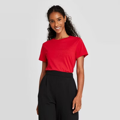 Women's Short Sleeve Casual T-Shirt - A New Day™ | Target