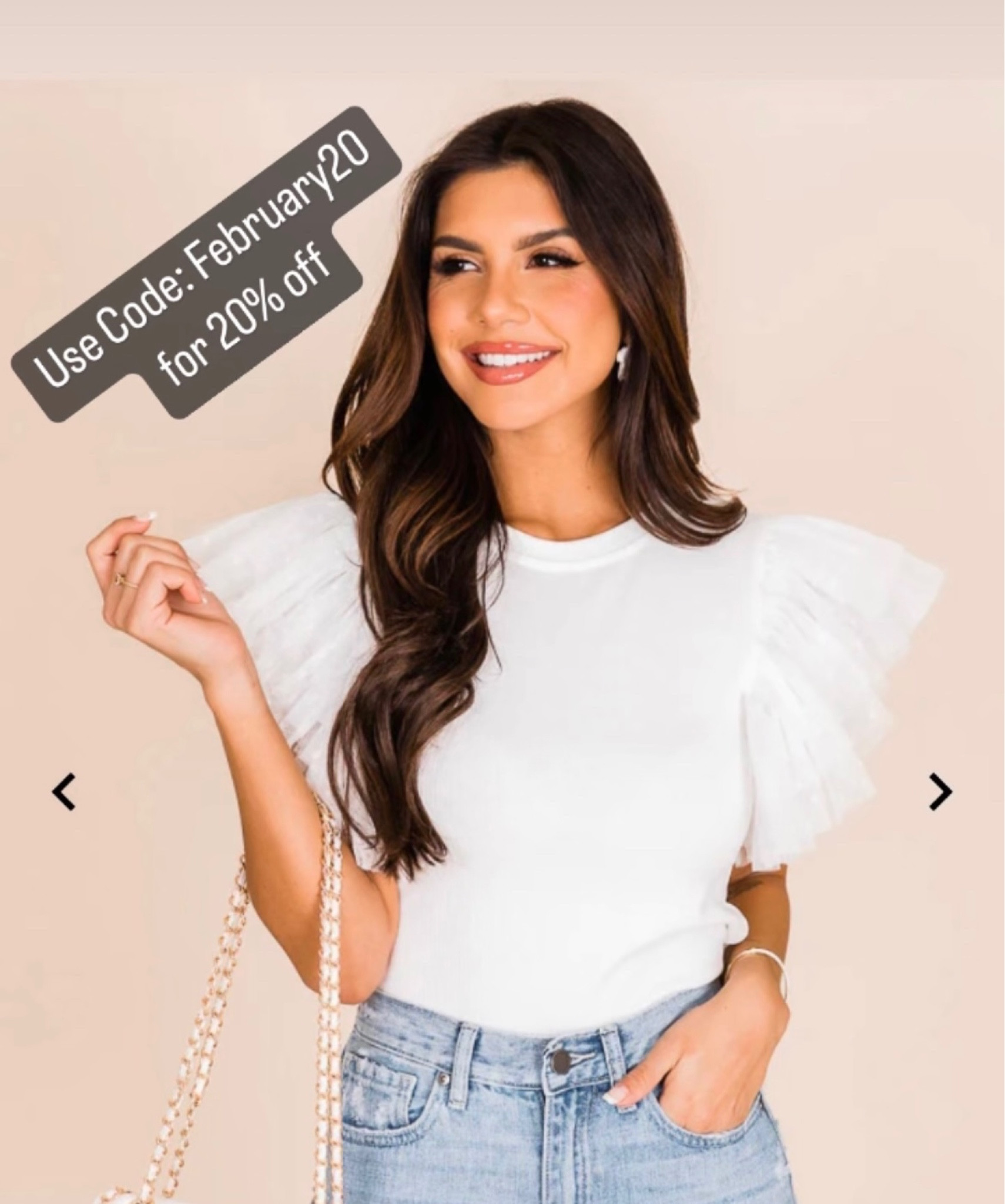 Spring fashion. Women’s bodysuit. Ruffle top. 20% off code. 💗

#LTKSeasonal #LTKstyletip #LTKunder50