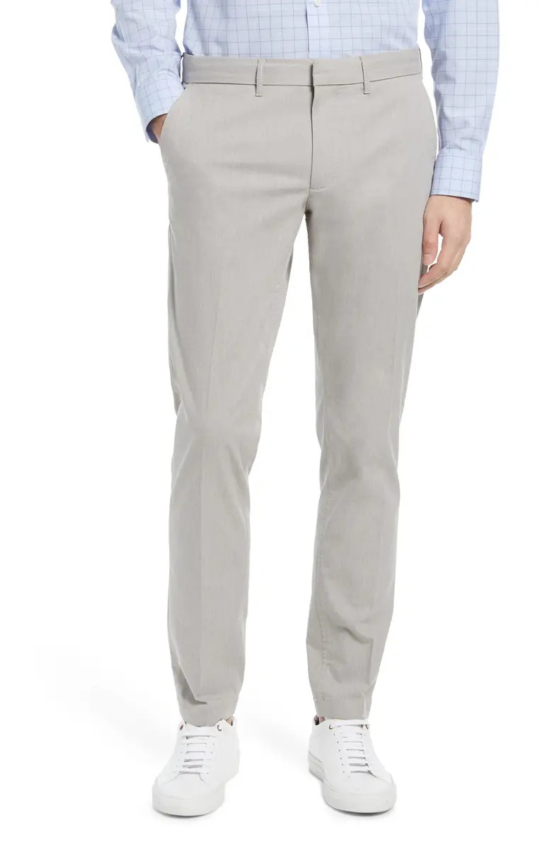 Slim Fit CoolMax® Flat Front Performance Chinos | Nordstrom