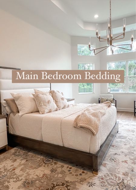 Main bedroom bedding 🤍 
#ChristianBlairVordy

#LTKhome #LTKstyletip #LTKfamily