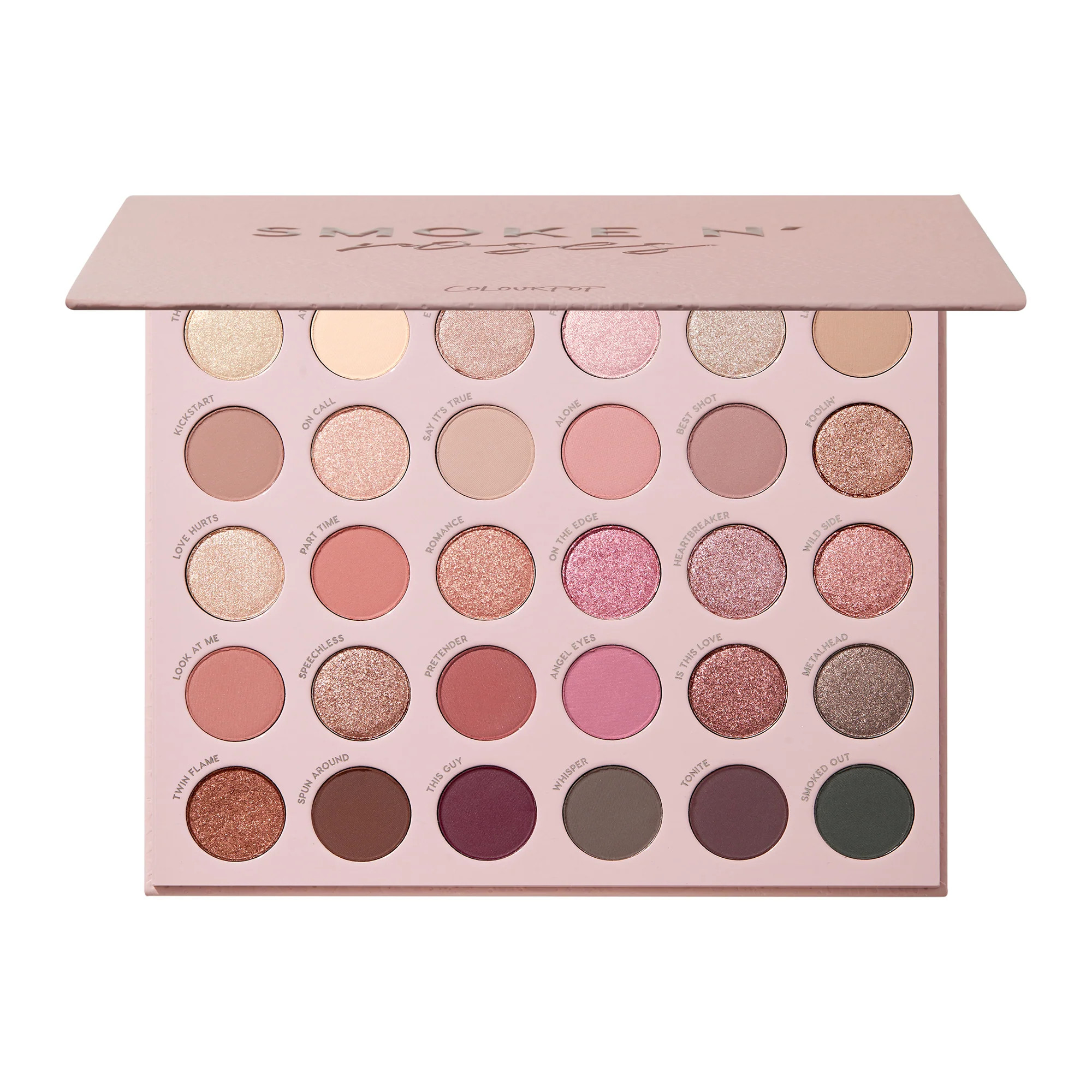 Shop Smoke 'N Roses | Smokey Rose Shadow Palettes by ColourPop® | Colourpop
