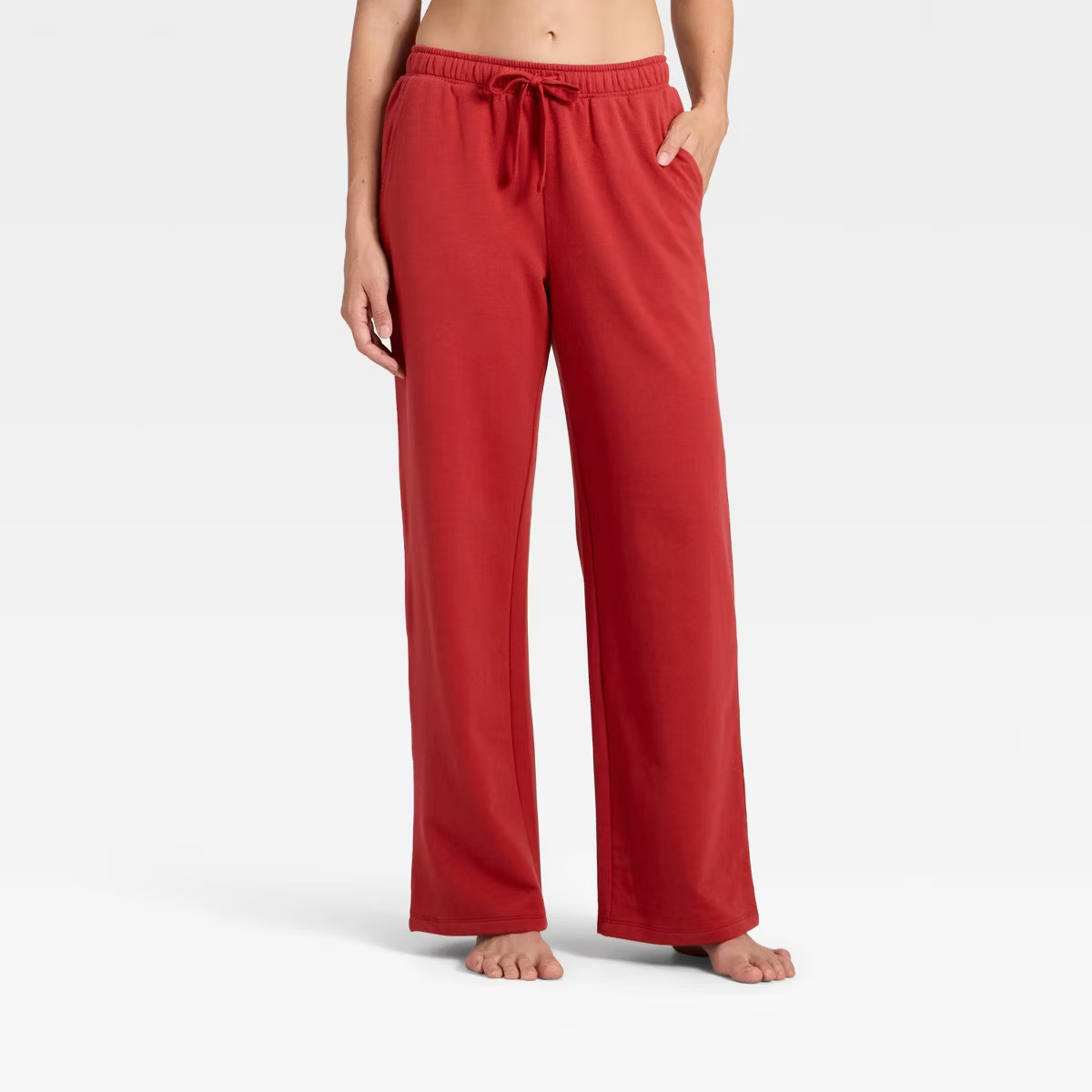 Women's Fleece Wide Leg Sweatpants - Auden™ | Target
