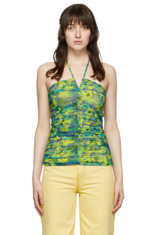 Multicolor Recycled Nylon Camisole | SSENSE