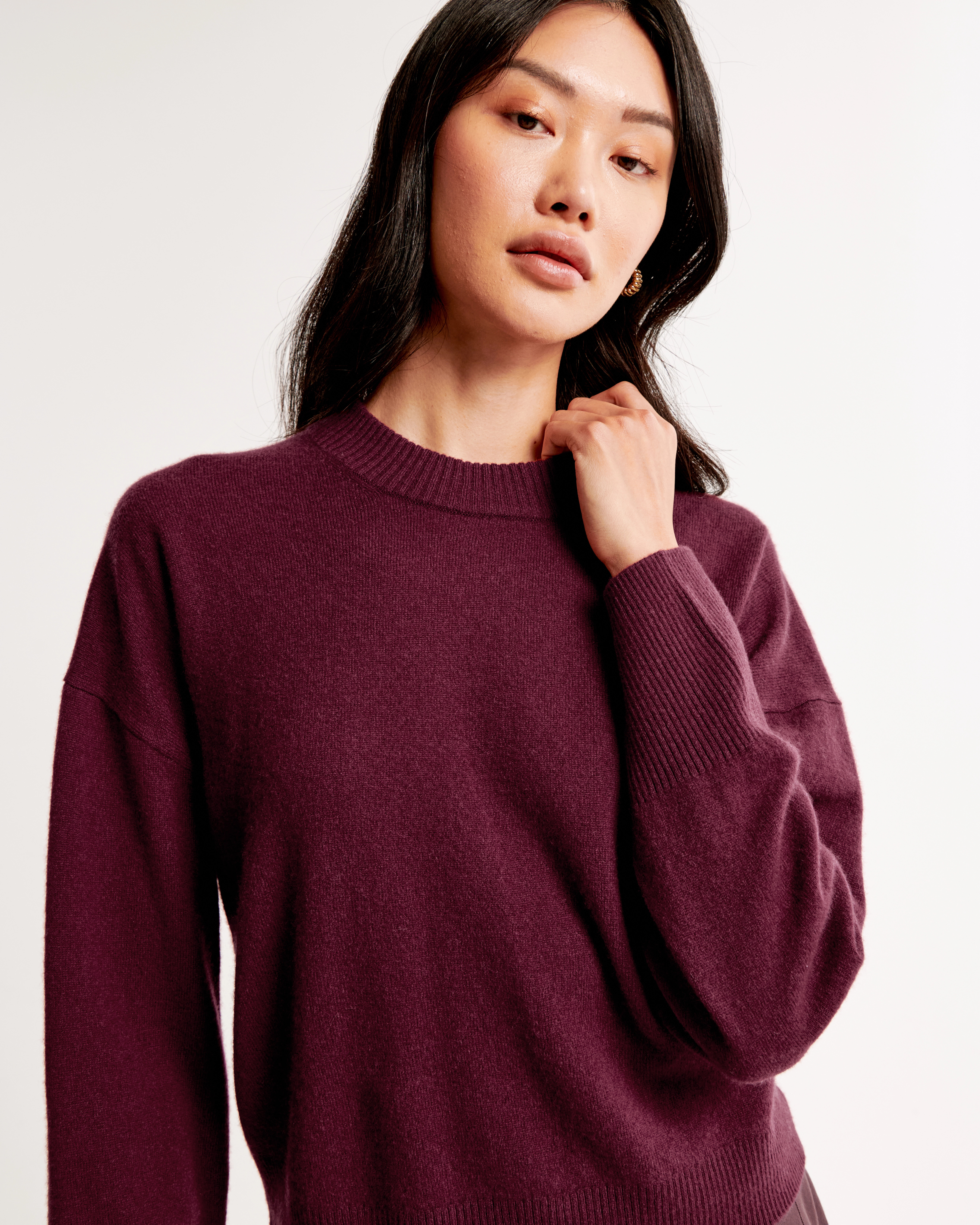 Cashmere Crew Sweater | Abercrombie & Fitch (US)