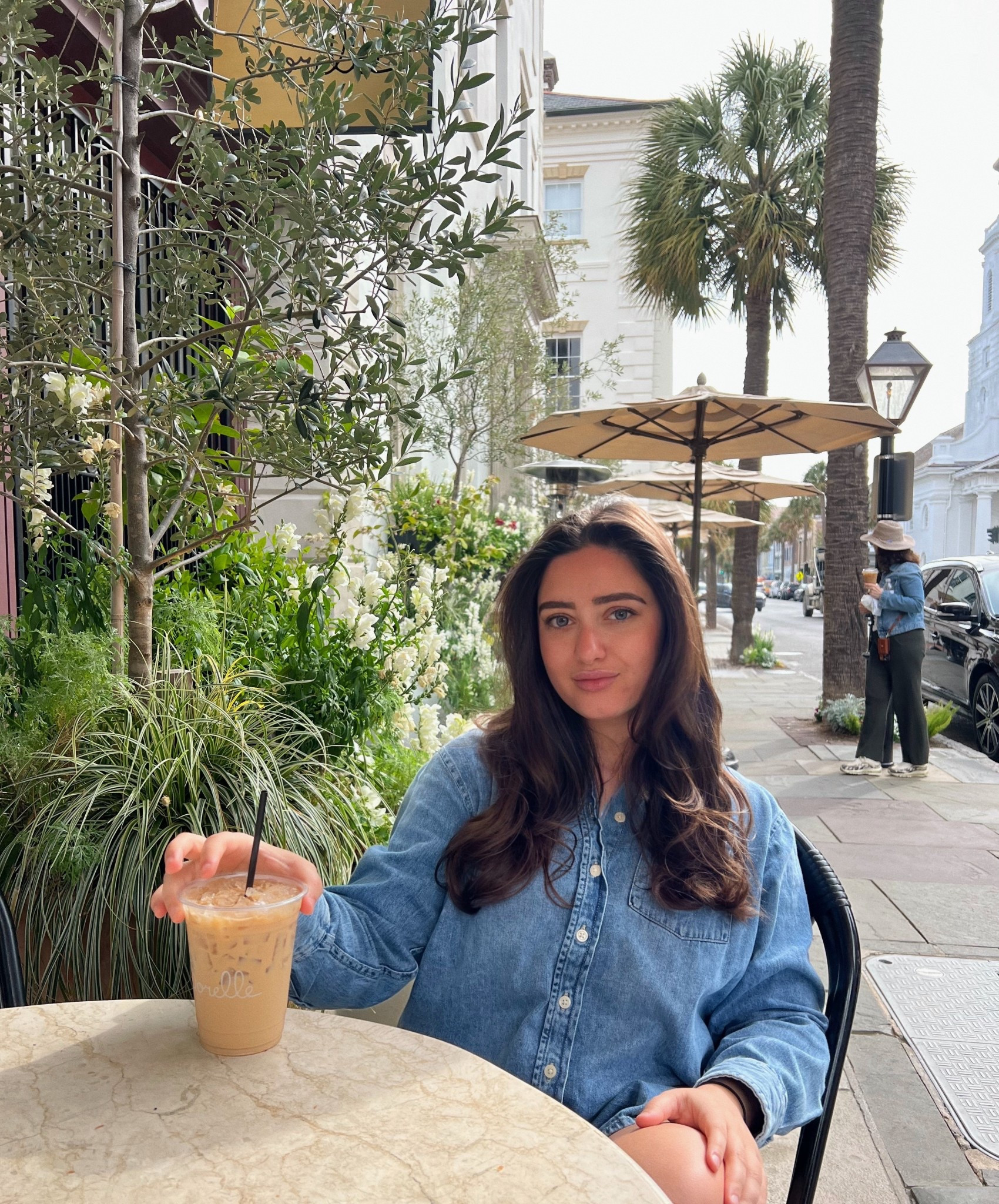 Spring denim shirt 

#LTKSeasonal