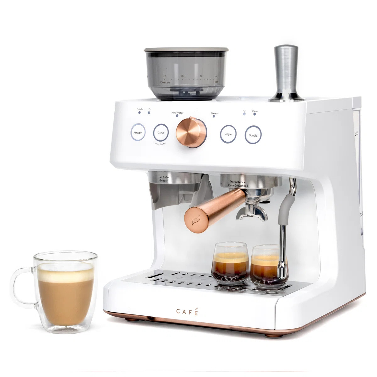 Café Bellissimo Semi-Automatic Espresso Machine | Wayfair North America