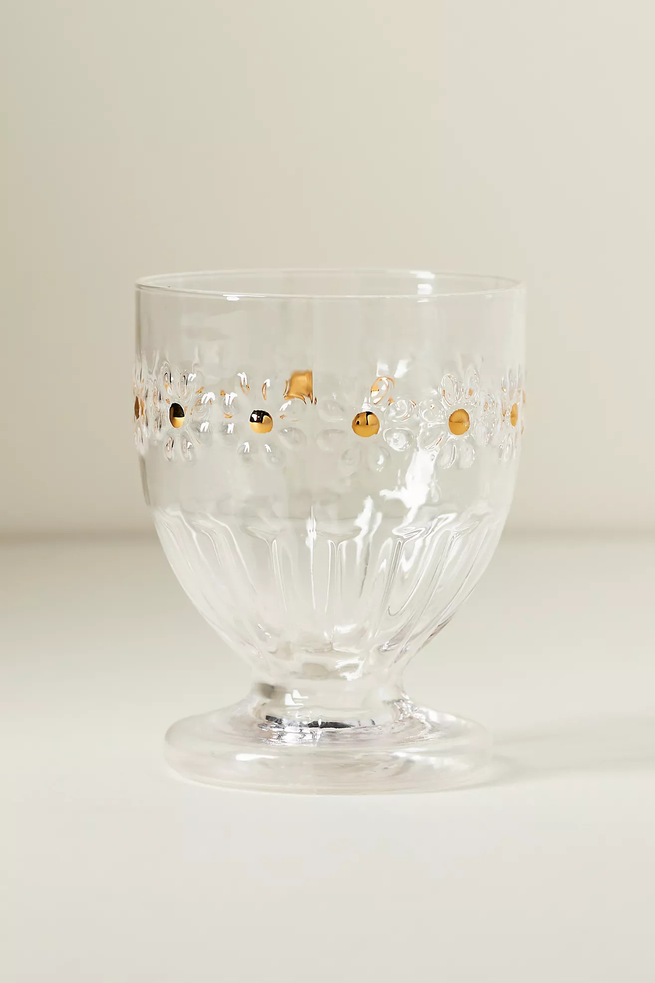 Clara Icon Glass Goblets, Set of 4 | Anthropologie (US)
