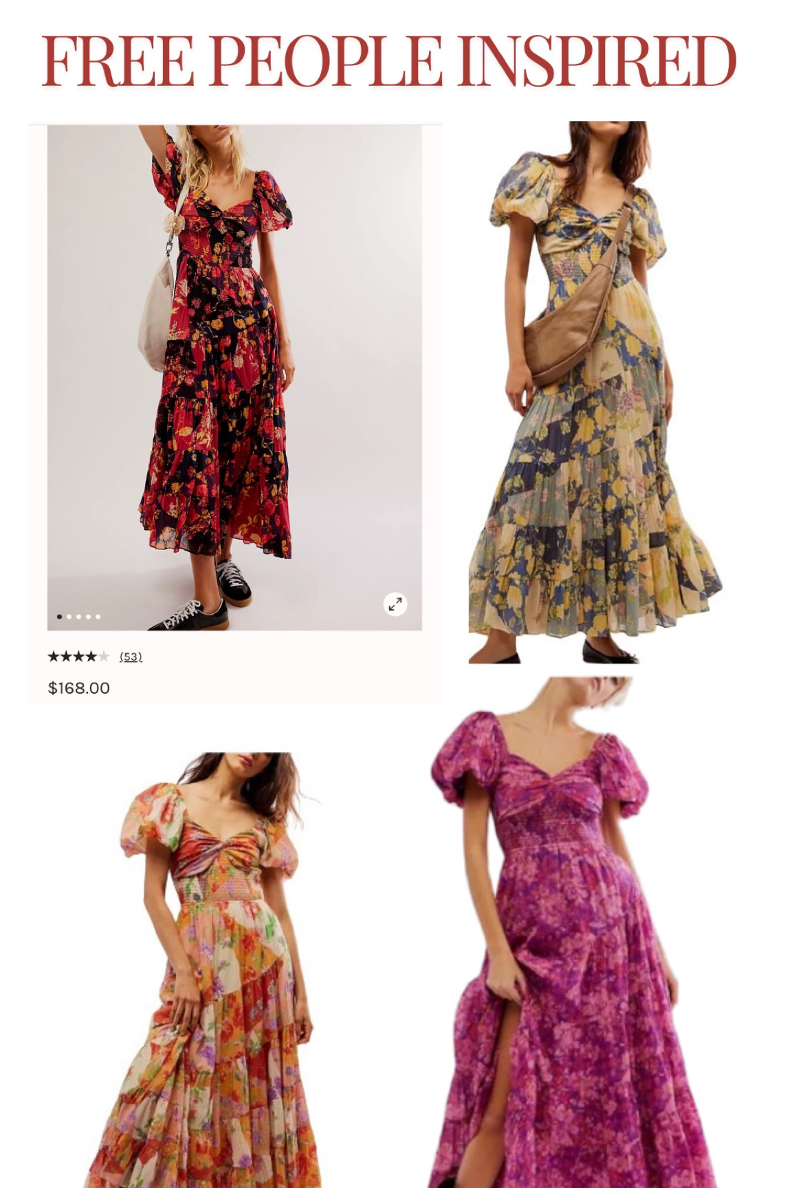 These Free People inspired dresses are so cute and so much more affordable!! They look identical and are the perfect summer and fall dress!! 

#LTKSeasonal #LTKsalealert #LTKstyletip