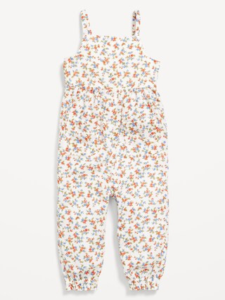Printed Sleeveless Pocket Jumpsuit for Baby | Old Navy (US)