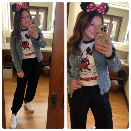 Disney outfit. Disney World. Disneyland. OOTD. Matching family Disney outfits. Minnie Mouse. Mickey Mouse. Amusement park outside. Disney outfit ideas. Disney kids. Disney girls outfit. 

#LTKFamily #LTKTravel #LTKStyleTip