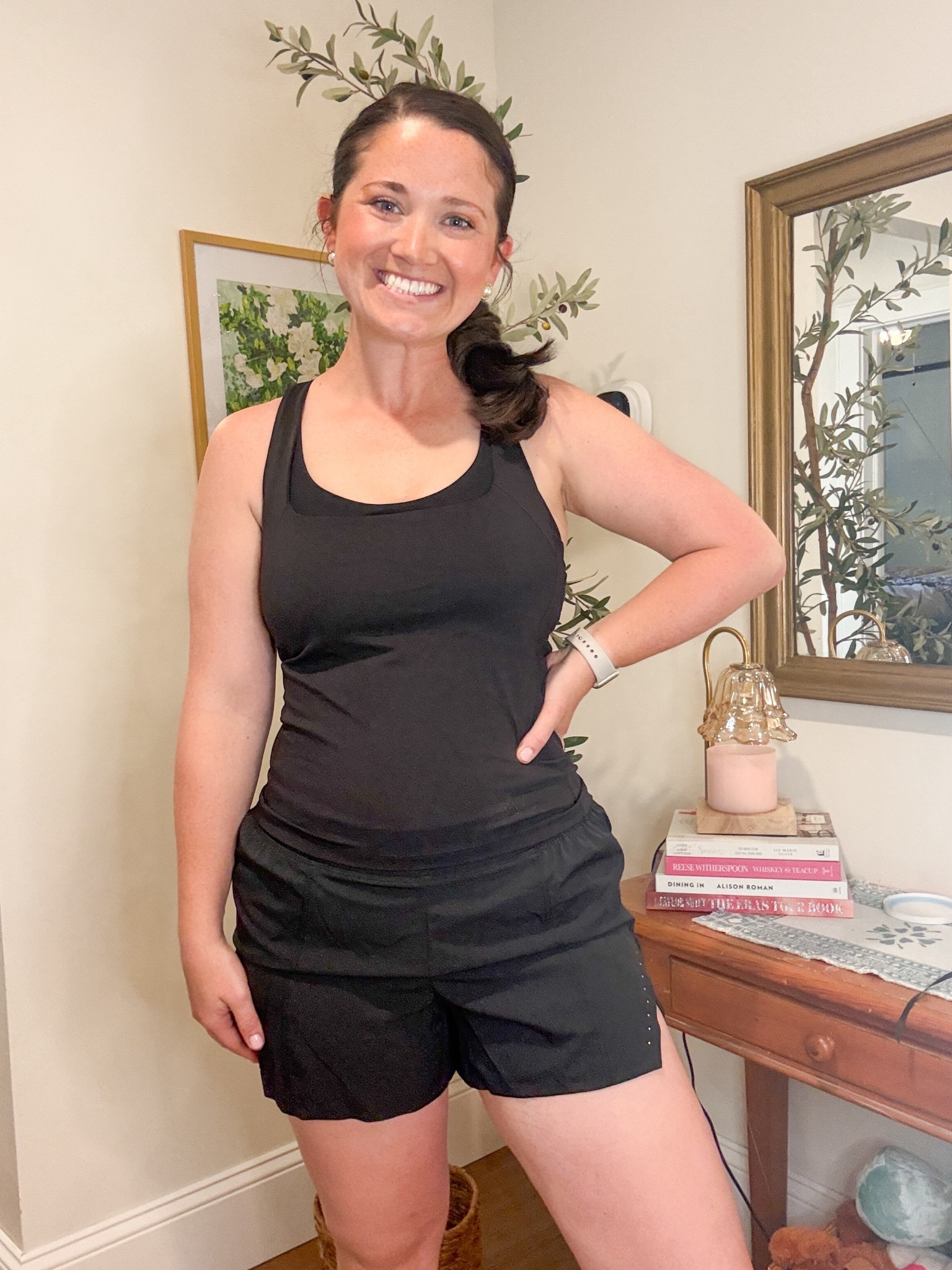 Mom outfit. Work out. Athletic 