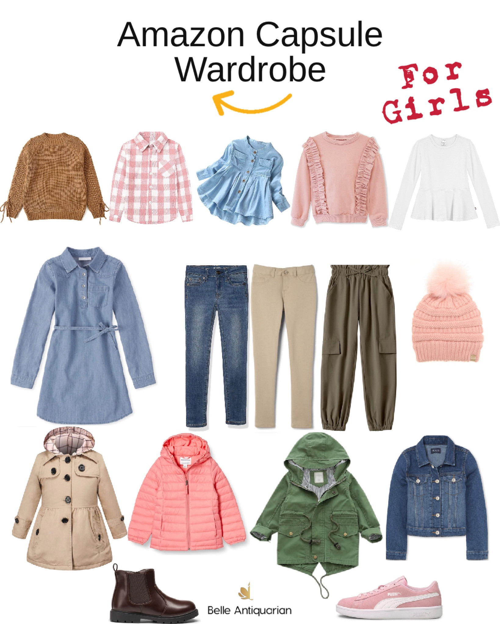 Amazon capsule wardrobe for girls! 🎀

#LTKunder50 #LTKfamily #LTKkids