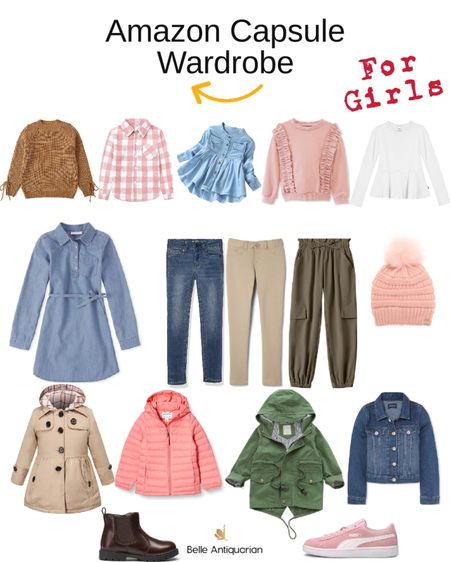Amazon capsule wardrobe for girls! 🎀

#LTKunder50 #LTKfamily #LTKkids