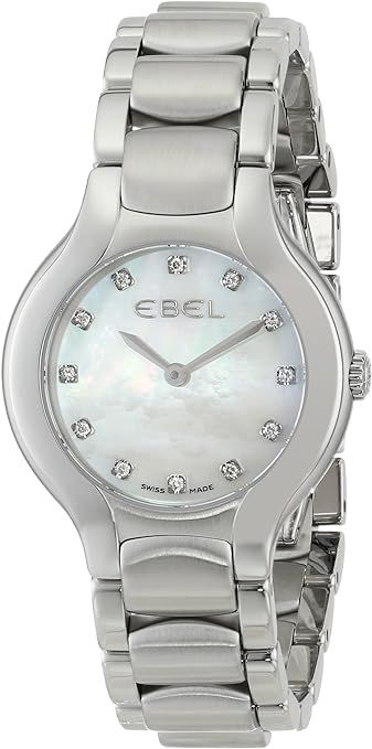 Women's 1216038 "Beluga" Stainless Steel Watch with Diamond Markers | Amazon (US)