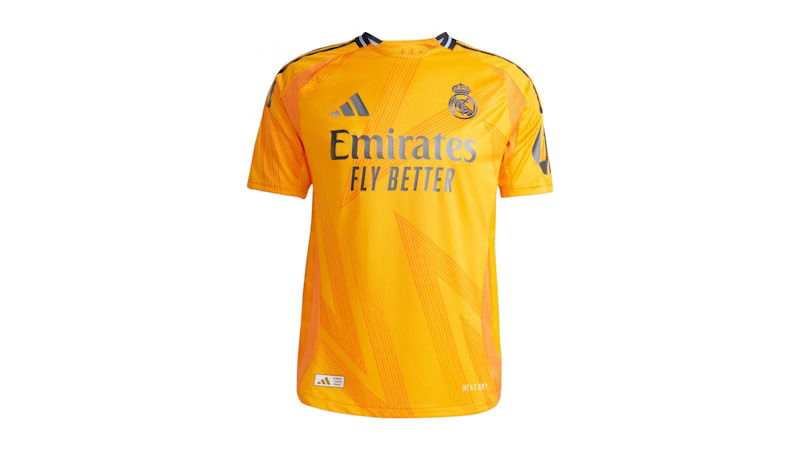 Men's Adidas Real Madrid 24/25 Away Authentic Jersey in Crew Orange | StockX