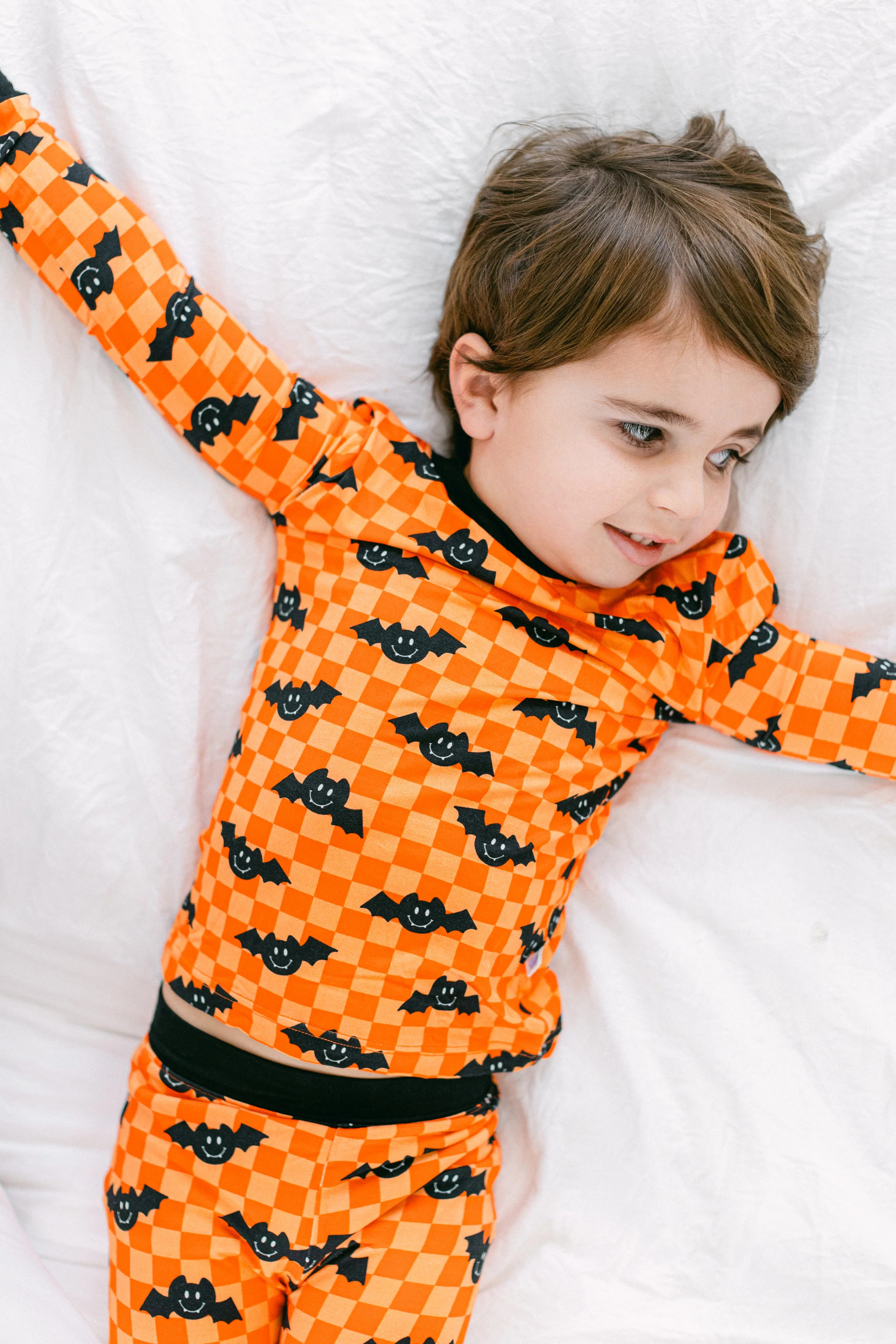 Batty Check Premium PJ Set | Poppy Kids Co