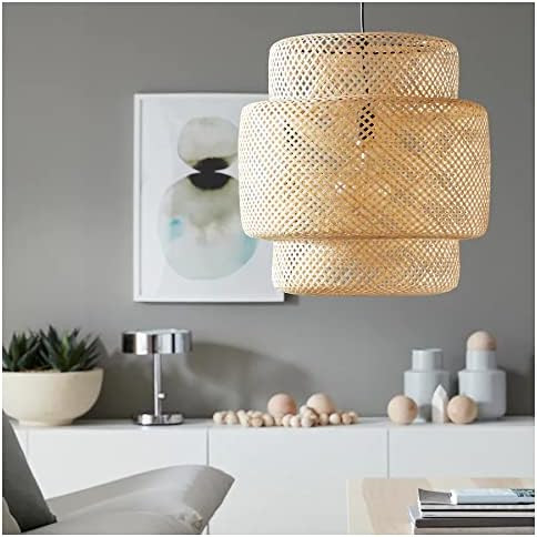 IKEA 703.150.30 Sinnerlig Pendant Lamp, Bamboo | Amazon (US)
