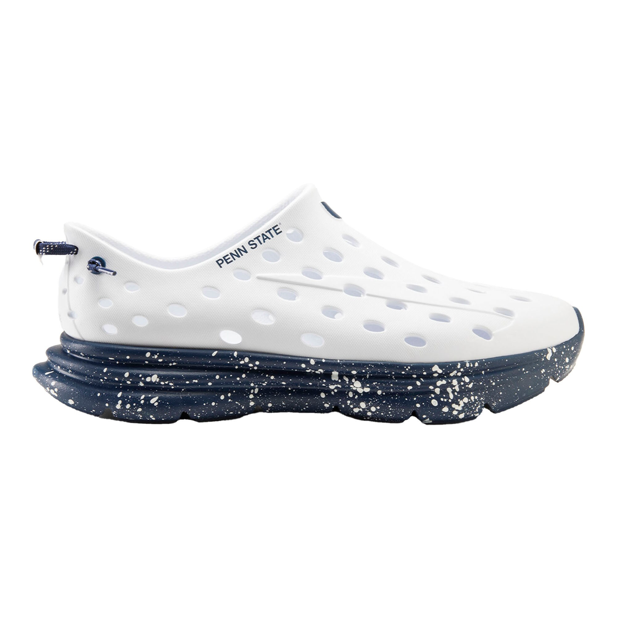 Unisex Kane Footwear White Penn State Nittany Lions Speckle Recovery Shoes | Fanatics