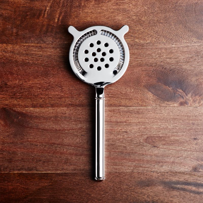 Easton Springed Strainer + Reviews | Crate and Barrel | Crate & Barrel