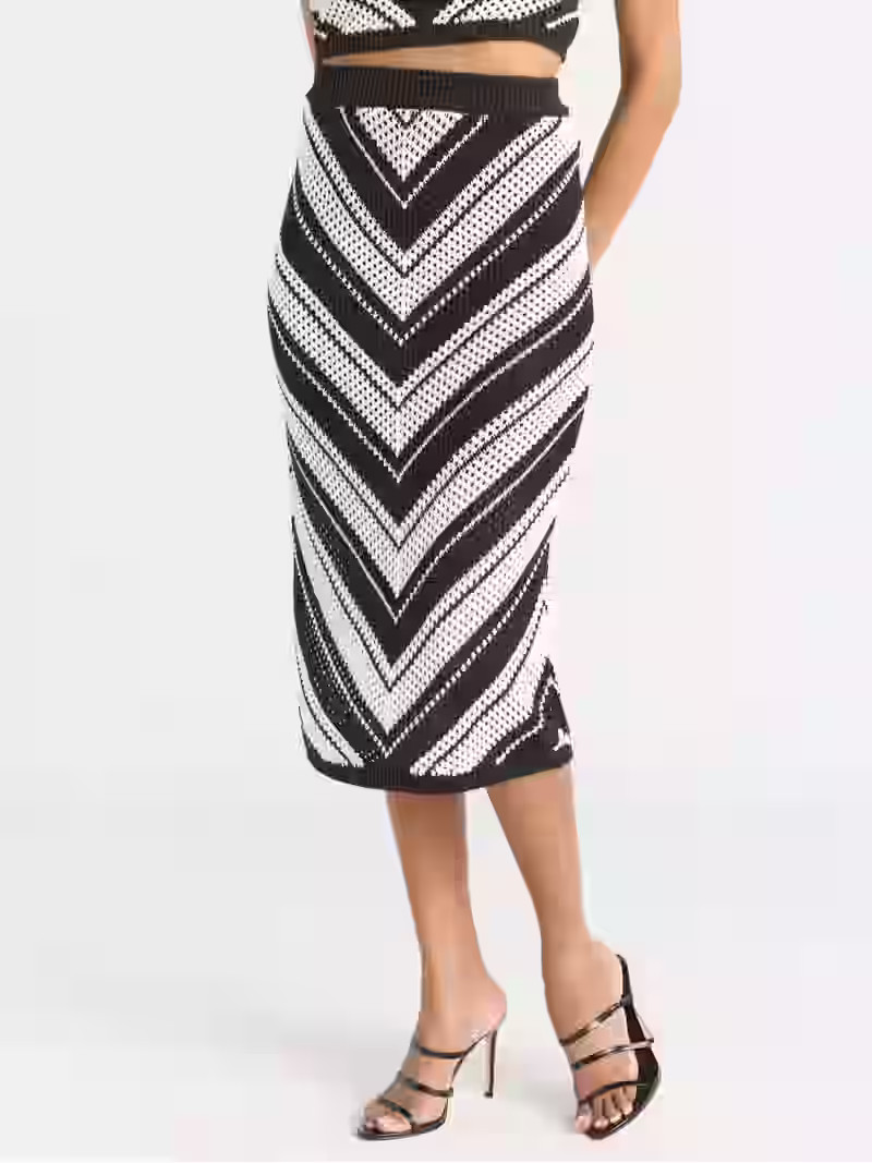 Sofia by Sofia Vergara Women's and Women's Plus Pointelle Sweater Skirt, Sizes XS-4X | Walmart (US)