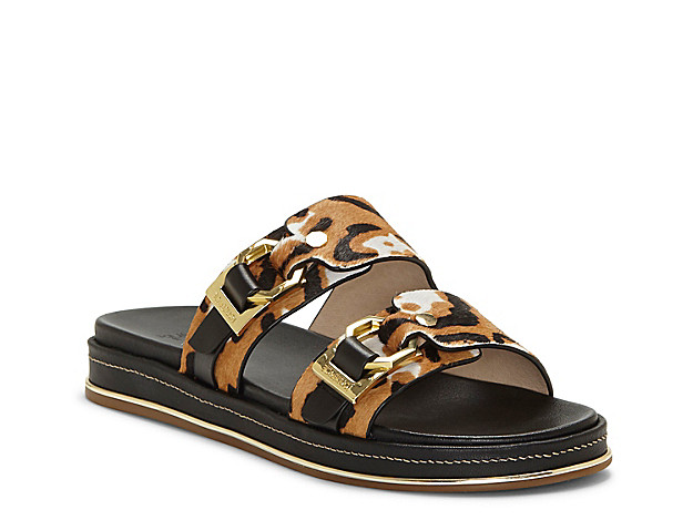 Louise Et Cie Alonsa Sandal - Women's - Brown/Black Animal Print | DSW