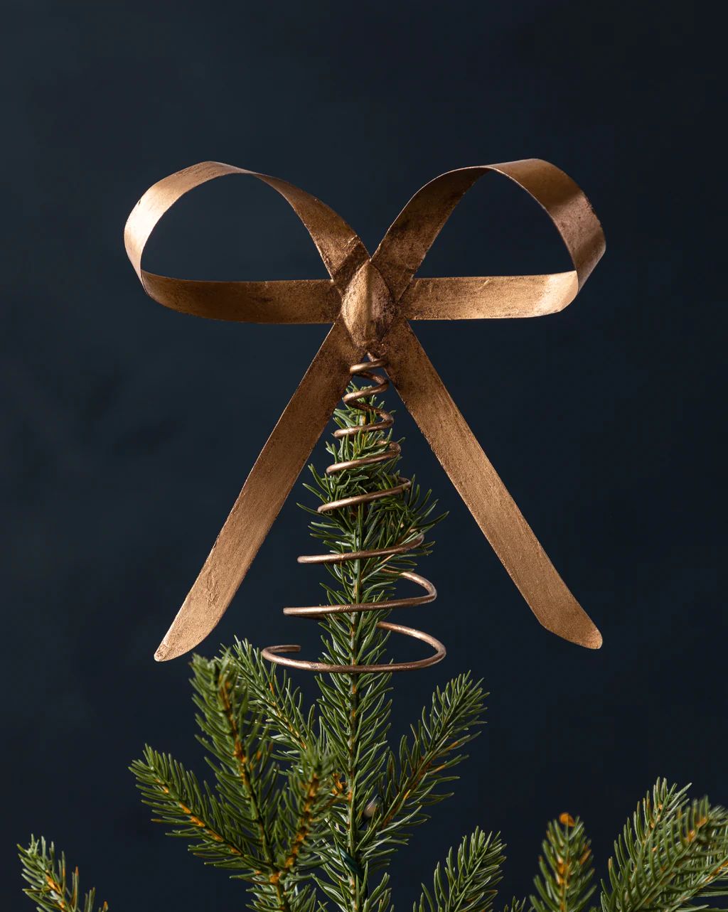 Brass Bow Tree Topper | McGee & Co.