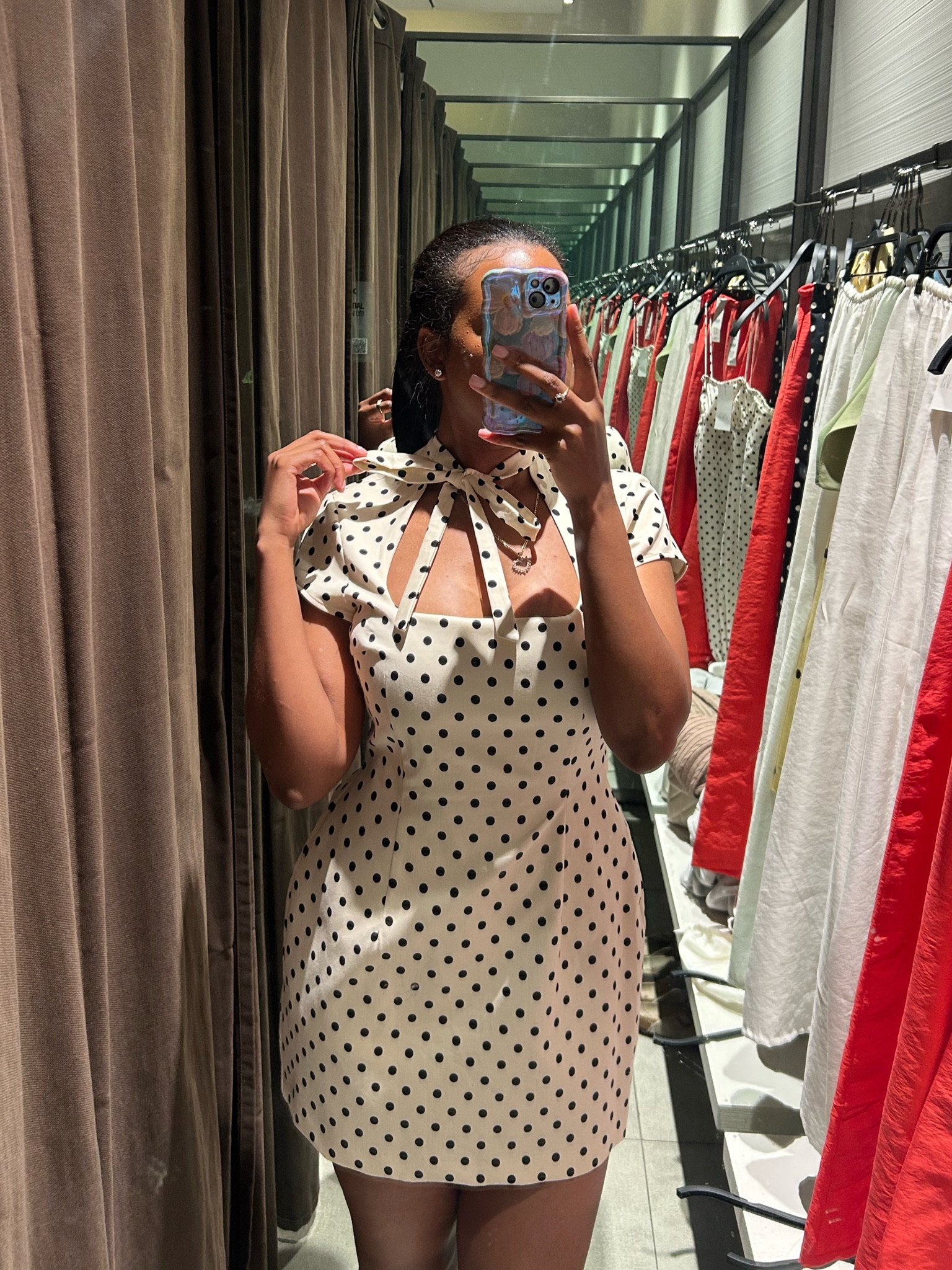 Loving the polka dot trend🤍✨ I’m wearing a size M - this dress has built in shorts 

#LTKTravel #LTKootd #LTKgrwm