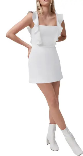 Whisper Ruffle Strap Minidress | Nordstrom