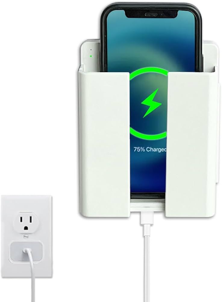 LANBON P2 Wireless Charger Wall Mounted, Wireless Phone Charger for Bedside/Sofa/Desk/Garage/Kitc... | Amazon (US)