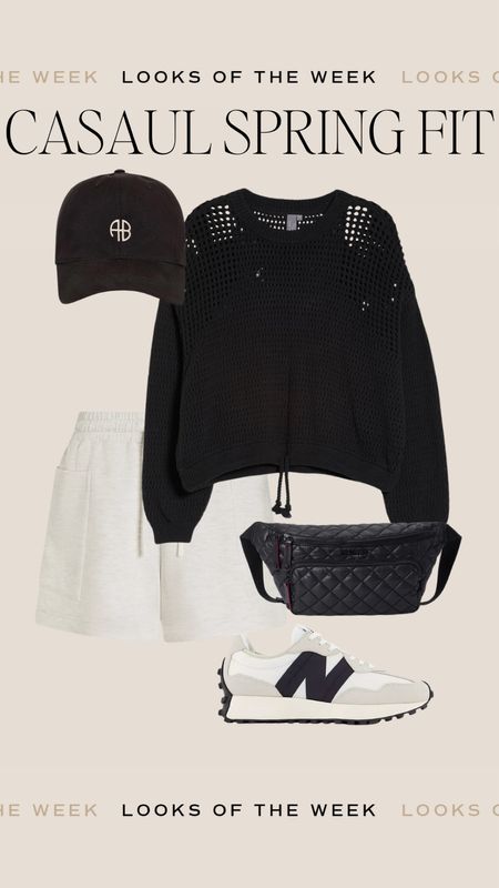 Casual spring summer outfit, casual mom outfits, soccer mom fit 