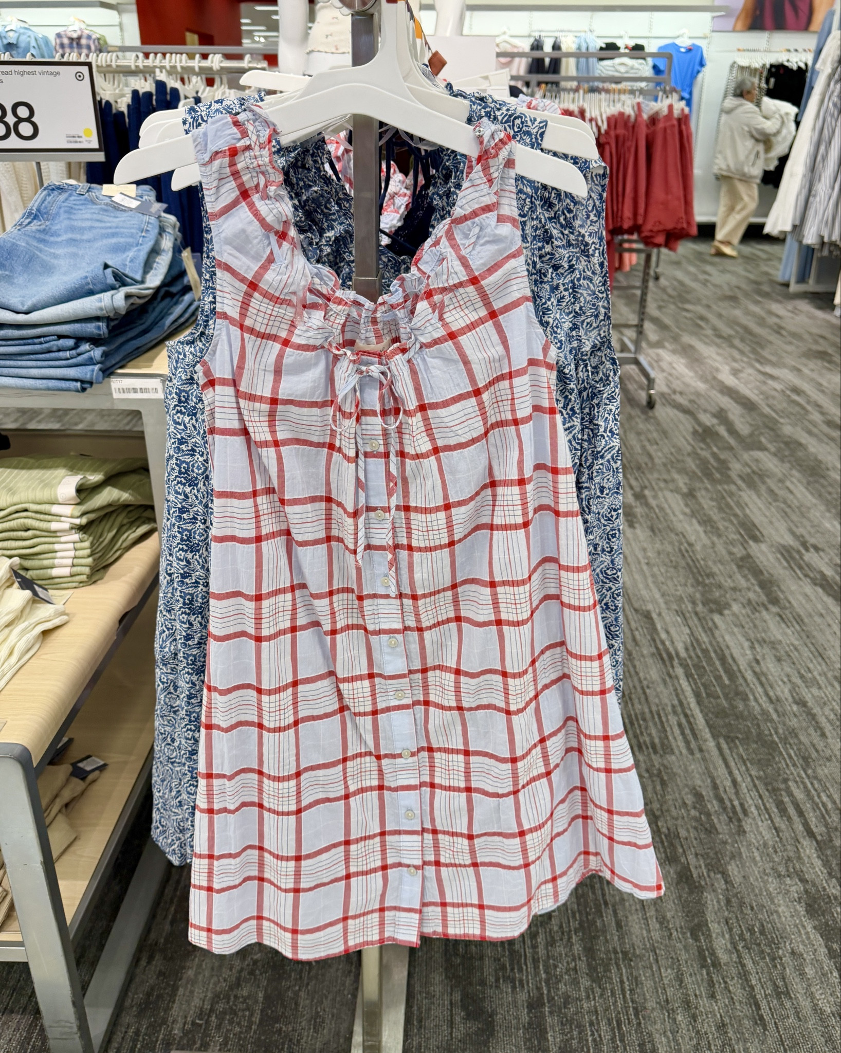 Target spring outfit Memorial Day 4th of July dress 