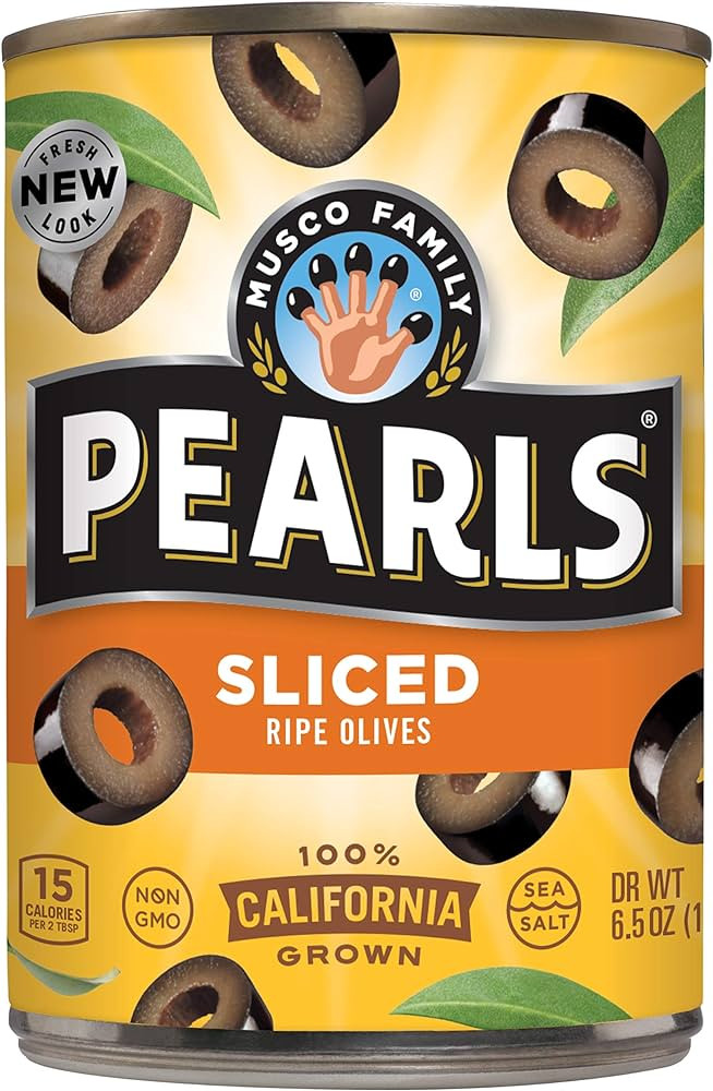 Pearls Sliced Ripe Olives 6 Cans 6.5oz, 39 Fl Ounce | Amazon (US)