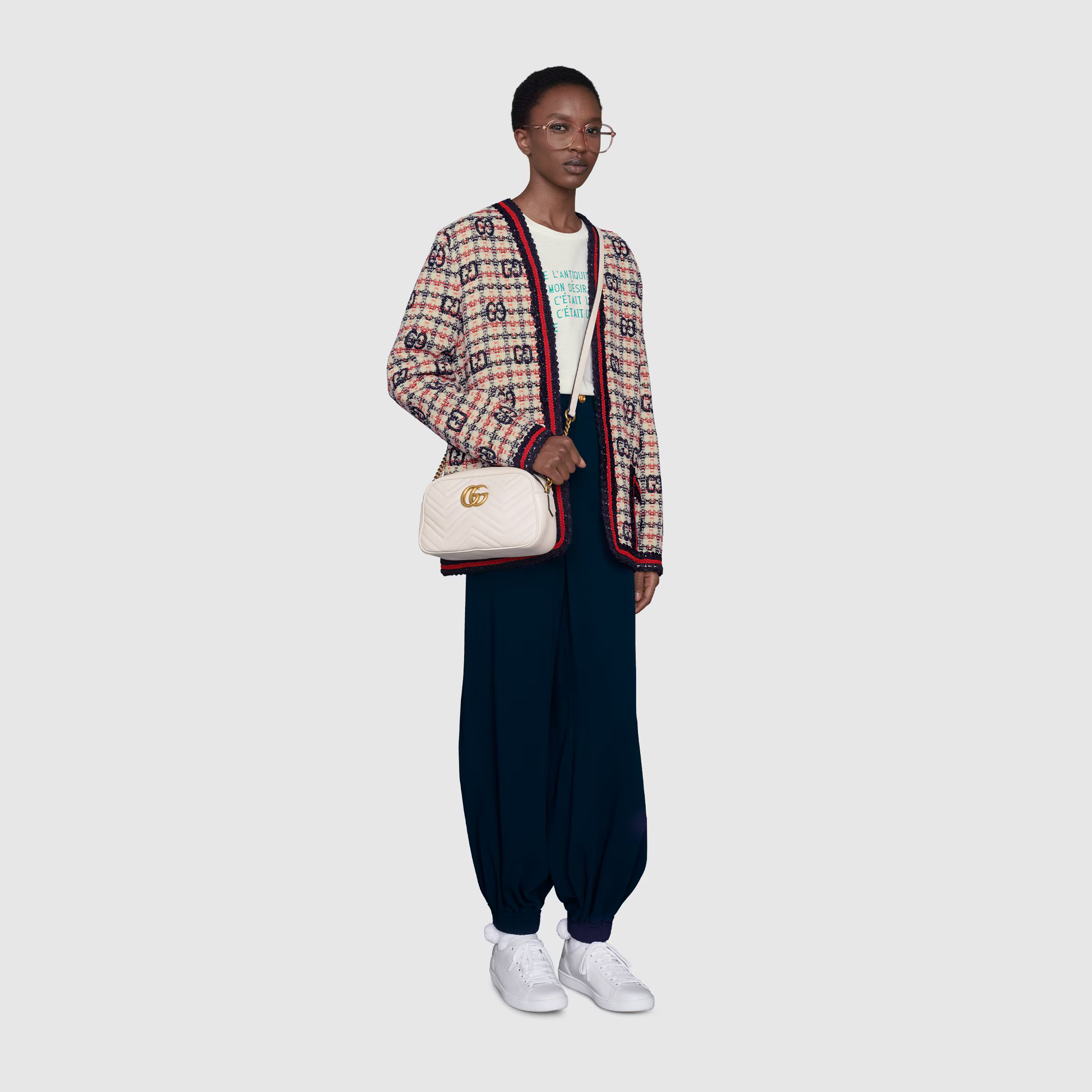 Gucci GG Marmont small matelassé shoulder bag | Gucci (EU)