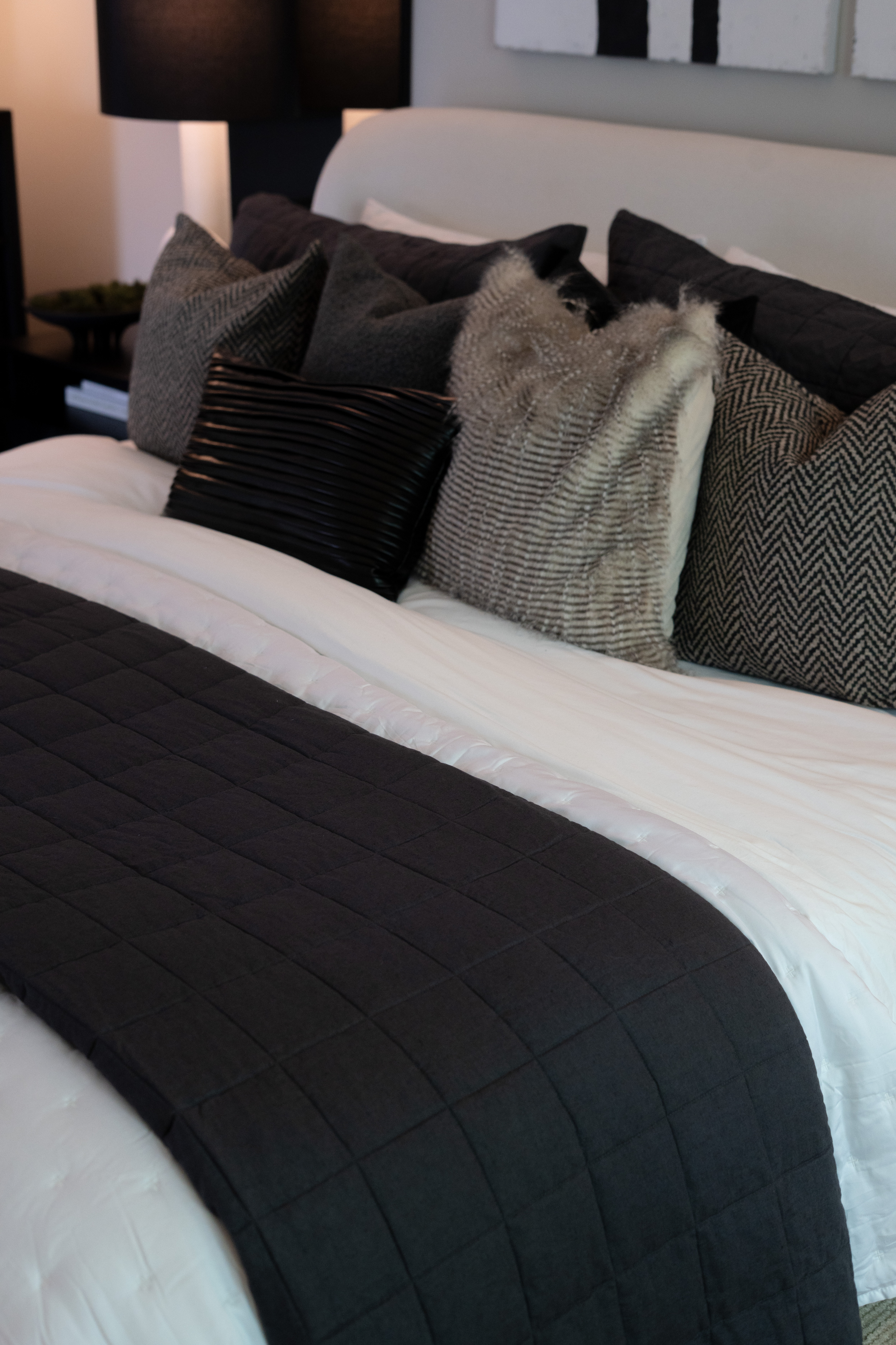 I just styled my dream bed and I can’t get over how cozy and chic it turned out! The textures, the layers, the moody tones—everything came together perfectly. I seriously want to dive in and never leave. This is luxury and comfort in one gorgeous package! 

 #LTKSeasonal #LTKHome #LTKStyleTip