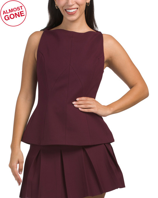 Simmy Paneled Bodice Top | TJ Maxx