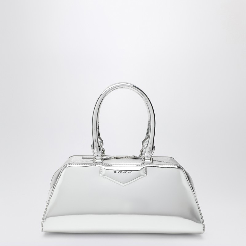 Antigona East-West silver bag | The Double F