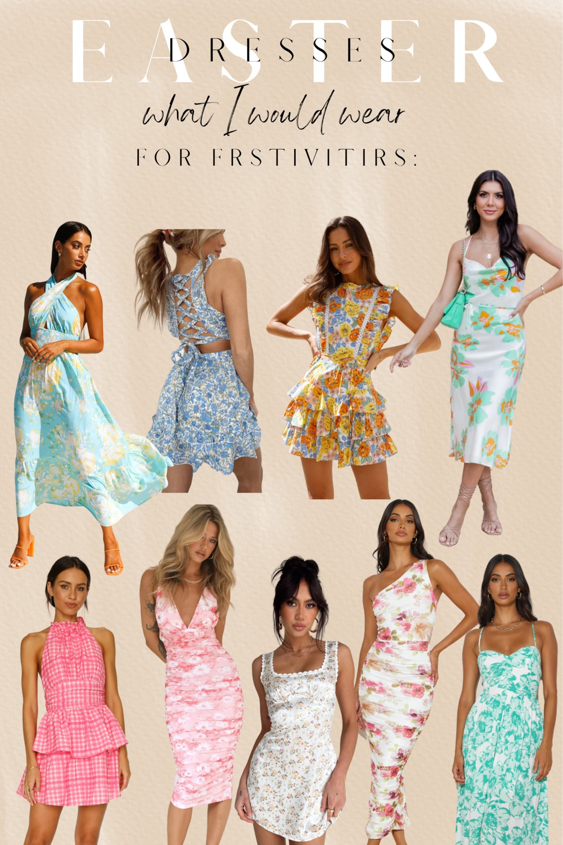 Easter dress ideas!! Floral and springy !

#LTKFind #LTKfit #LTKSeasonal
