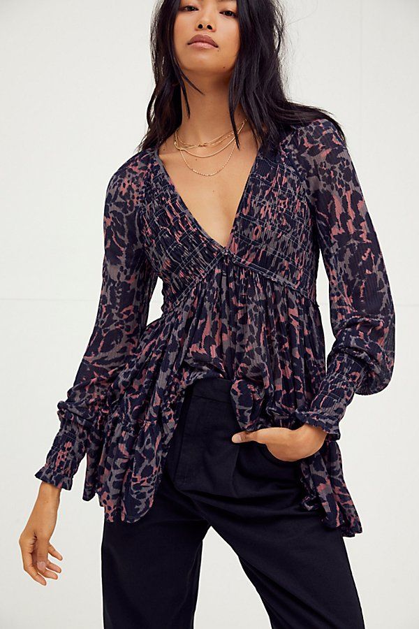 Dark Romance Tunic by Free People, Dark Combo, S | Free People (Global - UK&FR Excluded)