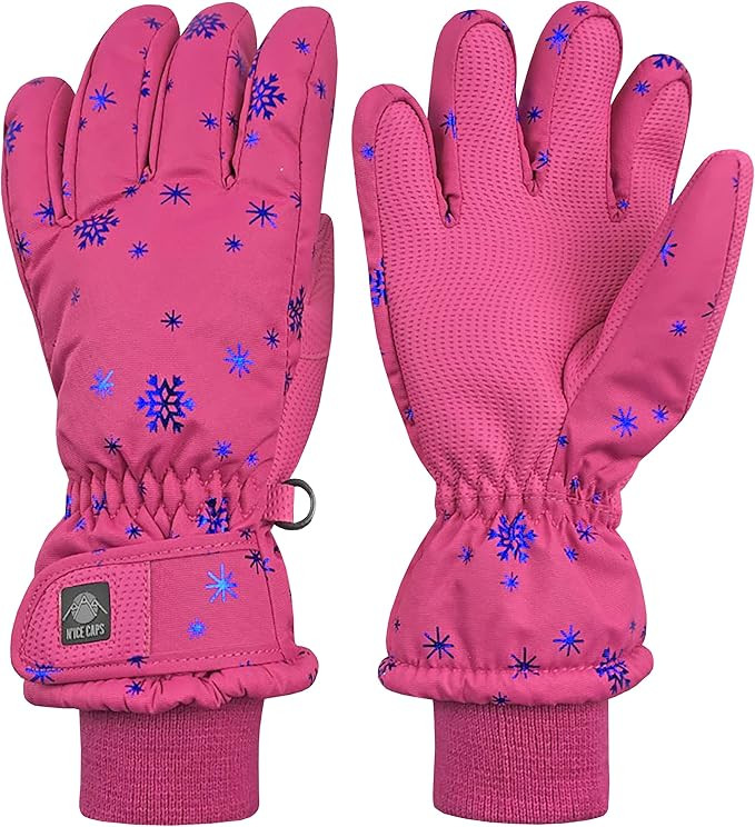 N'Ice Caps Kids Waterproof Winter Thinsulate Warm Gloves | Amazon (US)