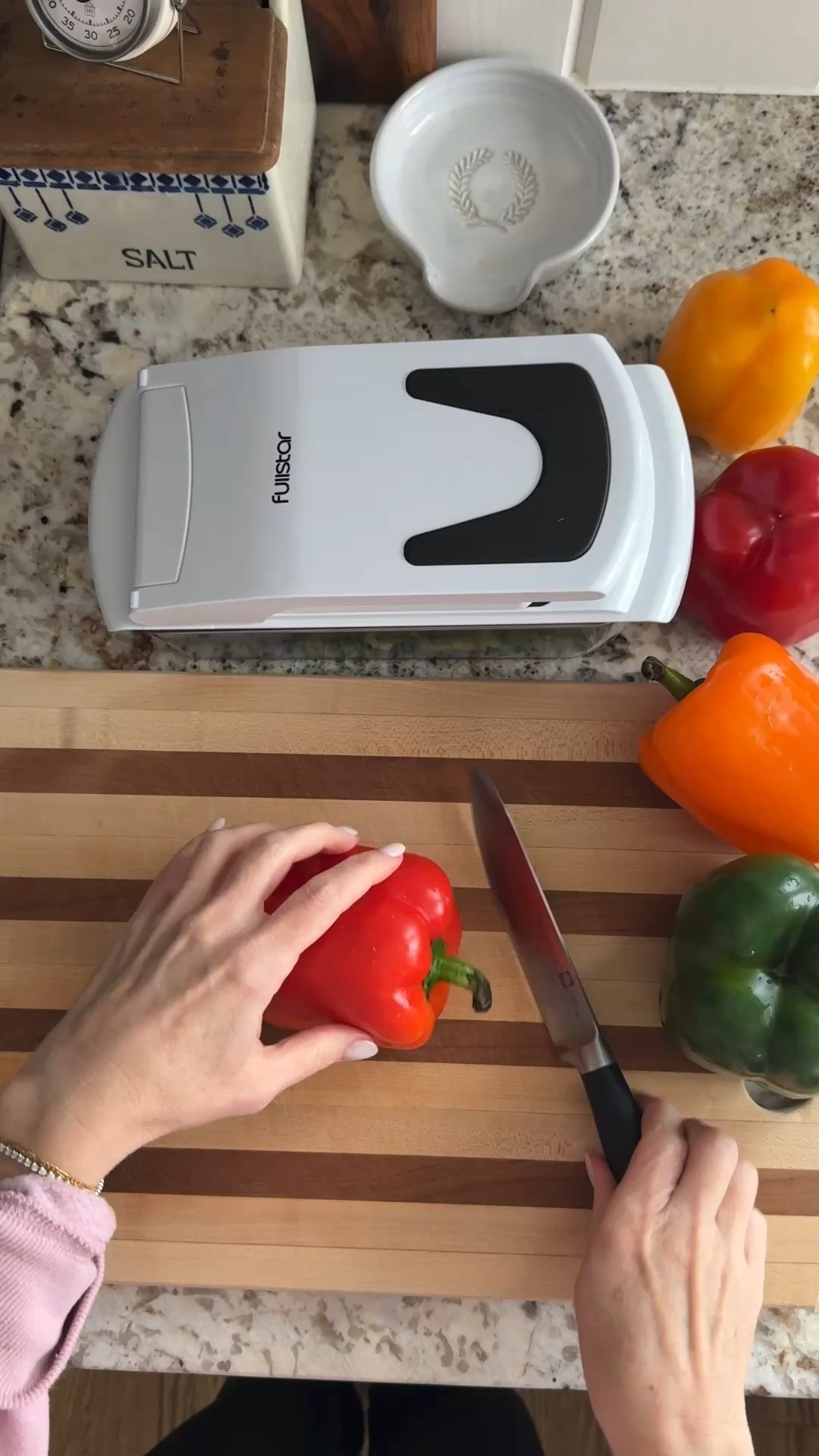 How to chop a bell pepper 

#LTKmomlife #LTKvlog #LTKfoodie
