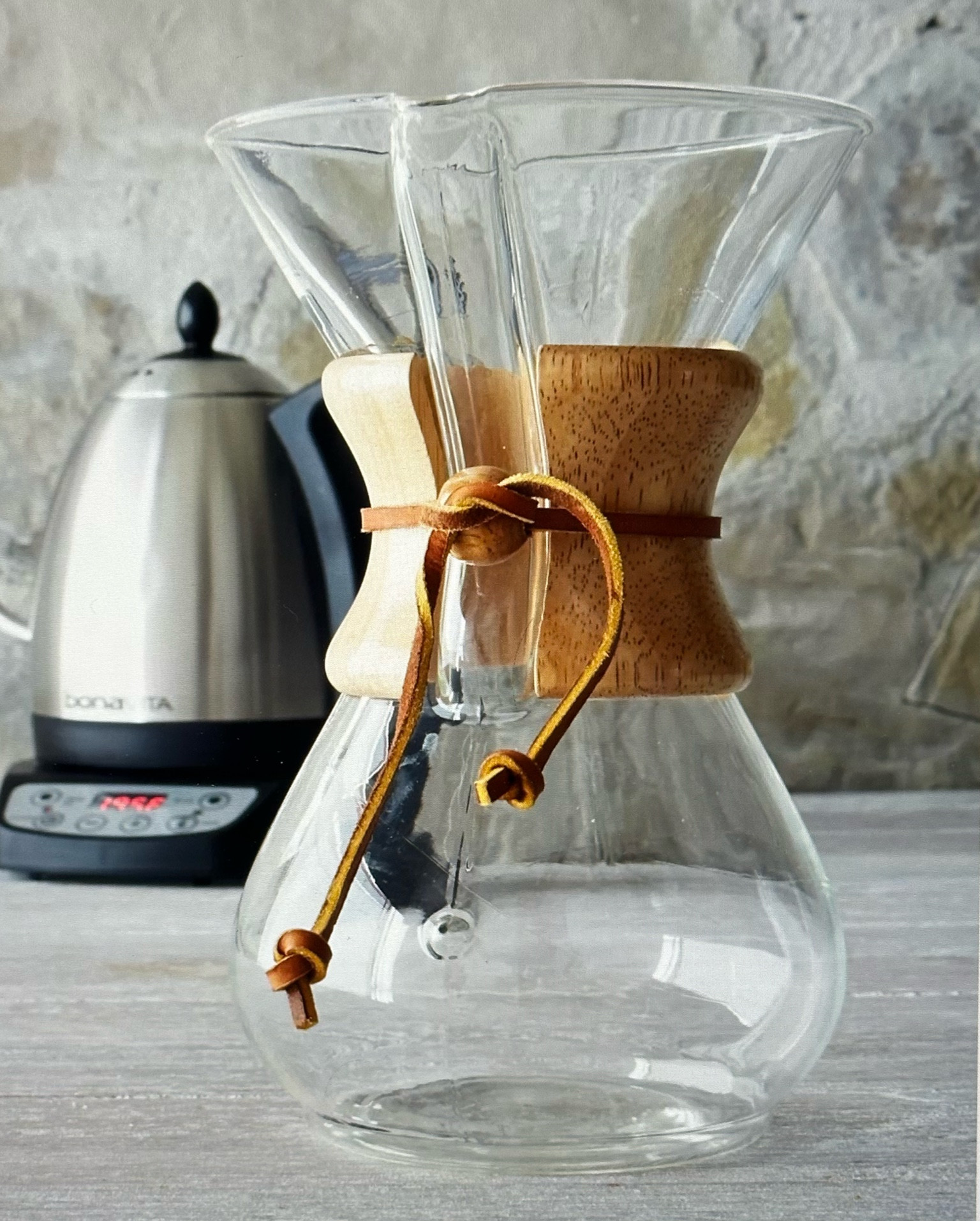 I use this Chemex to make my pour over coffee everyday. 

#LTKhome #LTKGiftGuide