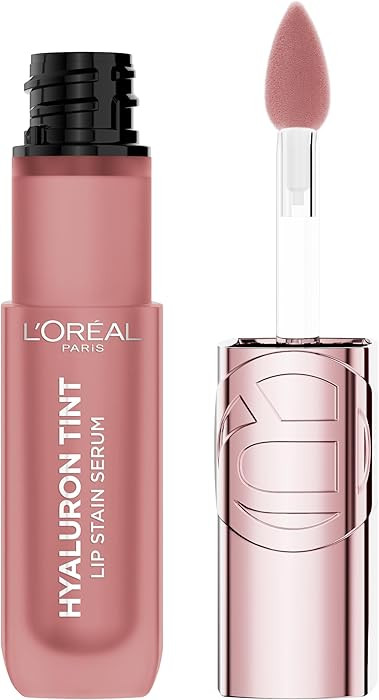 L'Oreal Paris Hyaluron Tint Lip Stain Serum, Long Lasting, Hydrating Lip Makeup Infused with Hyal... | Amazon (US)