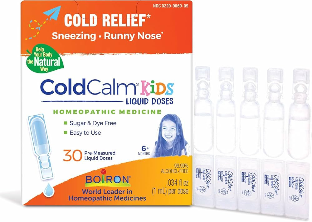 Boiron ColdCalm Kids Single-Use Drops for Relief from Cold Symptoms of Sneezing, Runny Nose, and ... | Amazon (US)